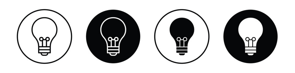 Lightbulb vectors icons graphics pack