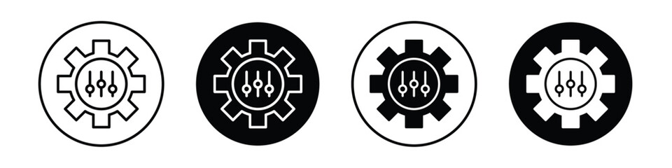 Mass customization vectors icons graphics pack