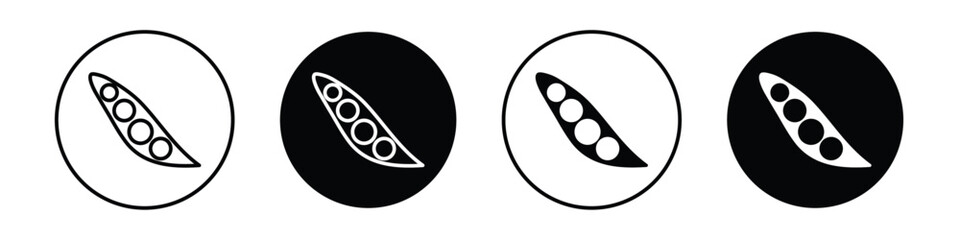 Peapod vectors icons graphics pack