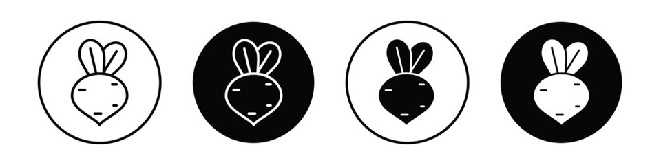 Radish vectors icons graphics pack