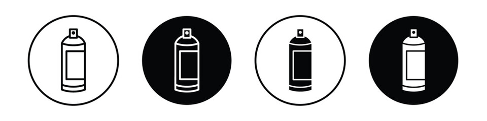 Spray can vectors icons graphics pack
