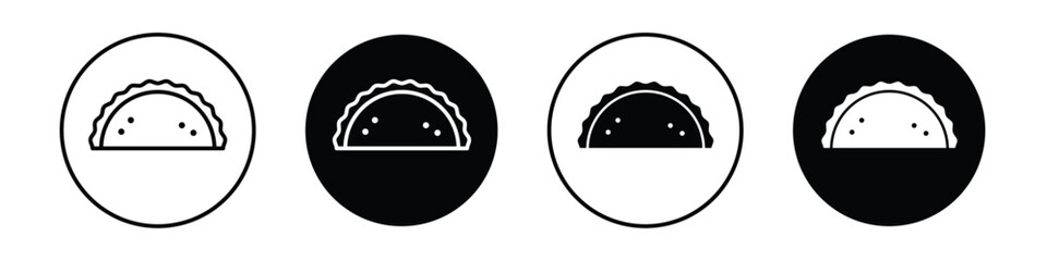 Taco vectors icons graphics pack