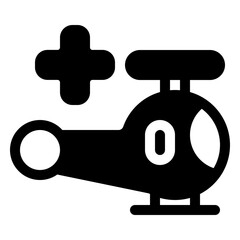 emergency chopper icon