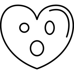 Shock Heart Icon