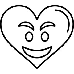 Pouting Heart Icon