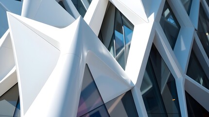 Fototapeta premium modern building facade