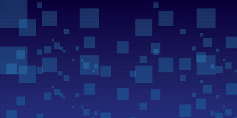 Abstract square pattern vector art, a versatile digital background. Clean vector lines create overlapping, blurred squares with a blue gradient. Ideal for mockups, designs, or digital overlays. 