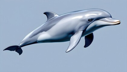 Obraz premium Stunning Dolphin Image High-resolution Digital Art Print