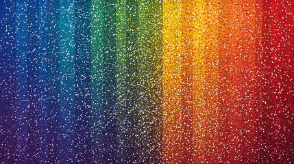 Glittery rainbow gradient background with sparkling texture