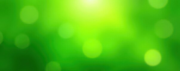Obraz premium Swirling green abstract, soft focus, spring theme, tranquil, abstract background
