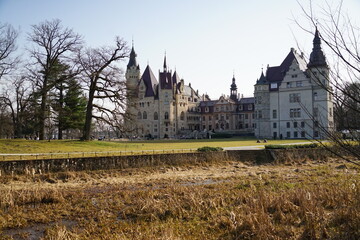 Obraz premium Moszna Castle, Poland 
