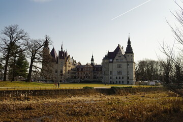 Obraz premium Moszna Castle, Poland 