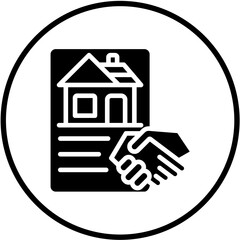 Vector Design House Deal Icon Style