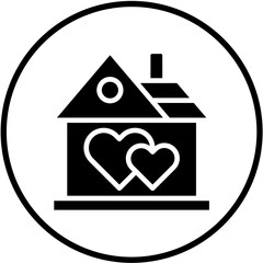 Vector Design Dream House Icon Style