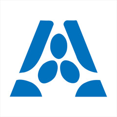 a letter logo with  letter icon