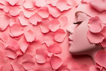 Petals Background – International Women's Day Concept
