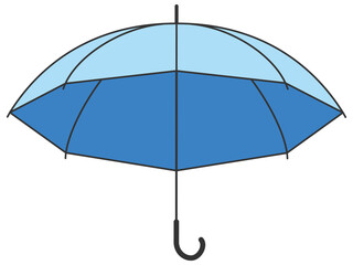 開いた傘