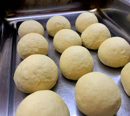 ready-to-bake bun dough