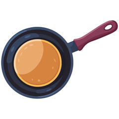 Fluffy Pancakes on White Plate with Syrup Breakfast Concept