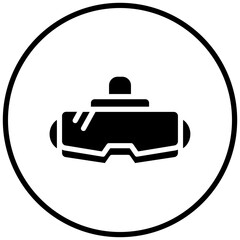 Vector Design Vr Glasses Icon Style