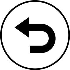 Vector Design Undo Icon Style