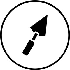 Masonry Trowel Vector Design Icon Style