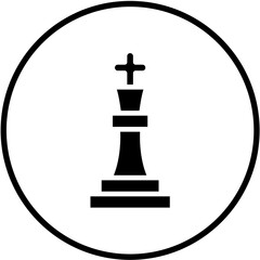 Chess Piece Vector Design Icon Style