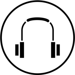Headset Vector Design Icon Style