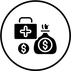 Emergency Fund Vector Design Icon Style