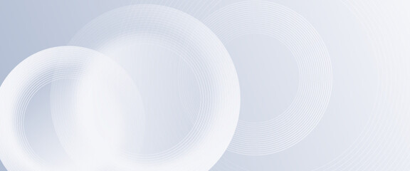 Abstract grey background with dynamic circle lines. modern background