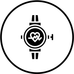 Sports Watch Vector Design Icon Style