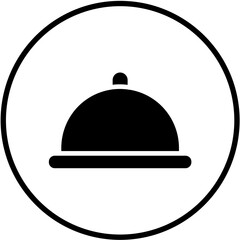 Vector Design Platter Icon Style