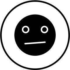 Vector Design Confusing Icon Style