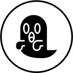 Vector Design Spooky Icon Style