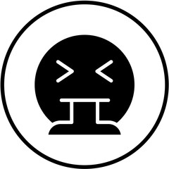 Vector Design Puke Icon Style