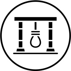 Vector Design Gibbet Icon Style