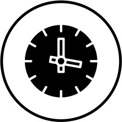 Vector Design Clock Icon Style