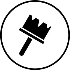 Vector Design Paint Brush Icon Style