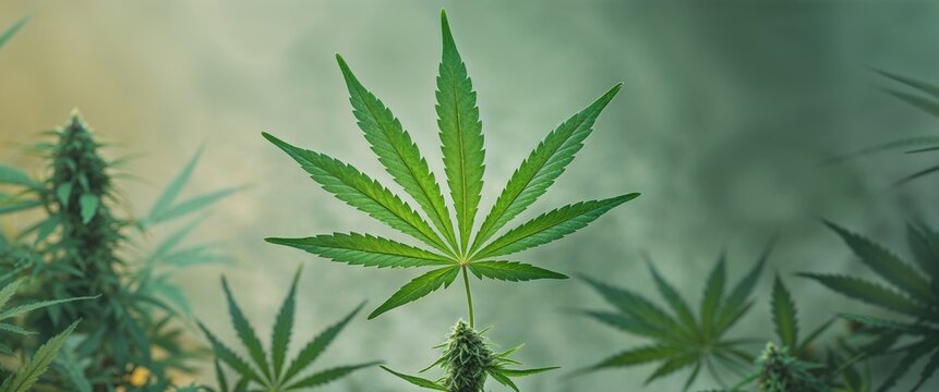 cannabis background wallpaper design weed ganja marihuana green hemp bud leaf.