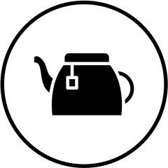 Vector Design Tea Pot Icon Style