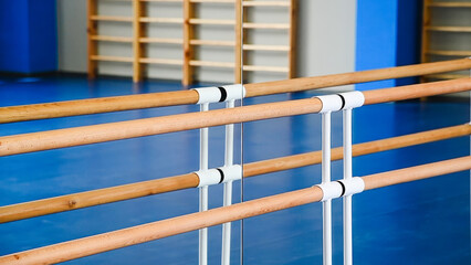Interior of the school sports hall