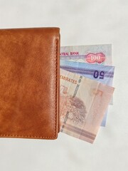 Currency Notes, Uae Emirates Currency 05 Aed, 50 Aed, 100 Dirhams
Closeup Of UAE Dirhams Currency Notes, Paper Money 100, 50, 05 Aed Dirhams
Dirhams Banknotes, 05, 50, 100 Uae Emirati Paper Currencies