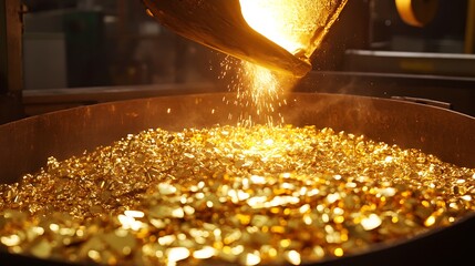 close up of a factory