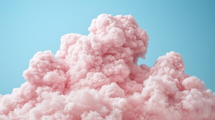 Abstract pink cloud texture sky background nature scene tranquil environment aerial view