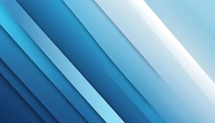 Obraz premium Abstract background with blue gradient and diagonal lines