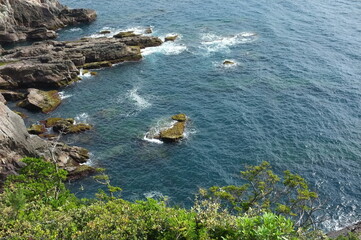 【和歌山】白浜　三段壁の風景
