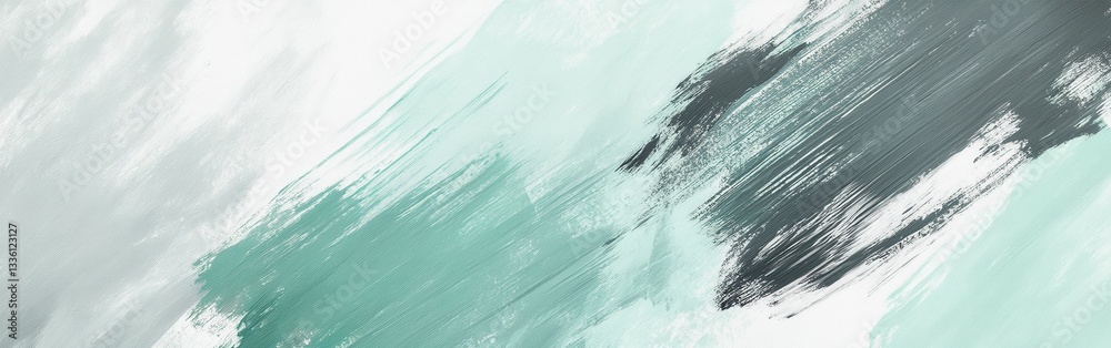Poster minimalist pencil strokes in soothing urban color palette create a calming visual experience