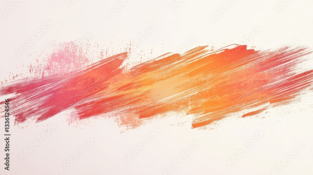 Fototapete Elegant pencil strokes create a vibrant composition of colors blending smoothly on a textured canvas