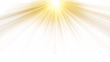 Golden sun rays symbol home decor artwork indoor close up view radiant concept isolated white background