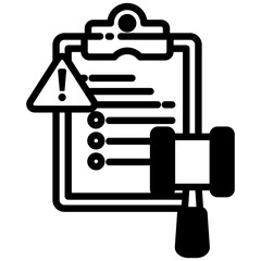 Compliance icon in Mix Filled Style. Simple Vector Design. Simple Vector Outline Filled Icon